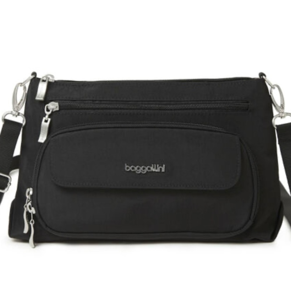 Baggallini Everyday bag— black w sand lining